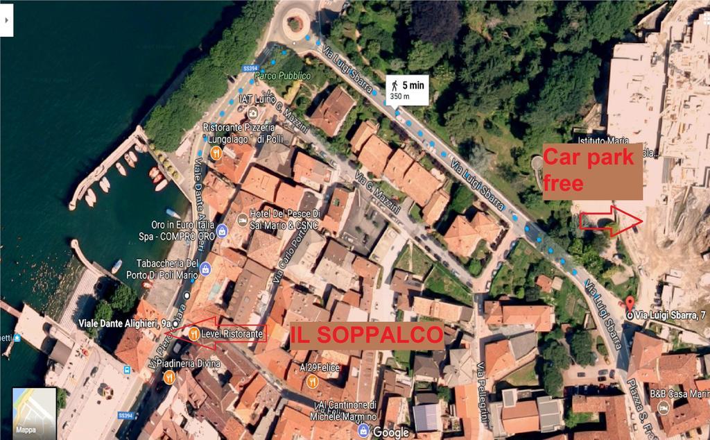 Apartmán Il Soppalco Luino Exteriér fotografie